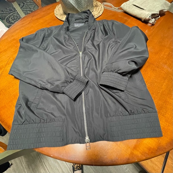 Slate & Stone Mens Windbreaker Lightweight Zip Up Jacket Black Sz X-Large - Picture 4 of 5